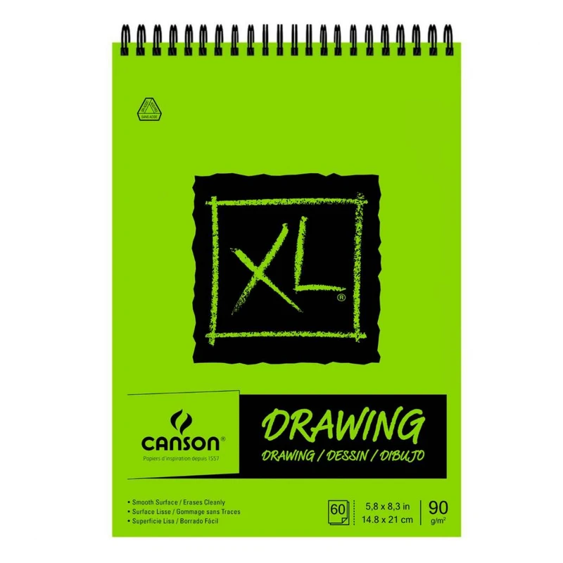 دفتر طراحی 60 برگ کانسون مدل XL DRAWING کد 60