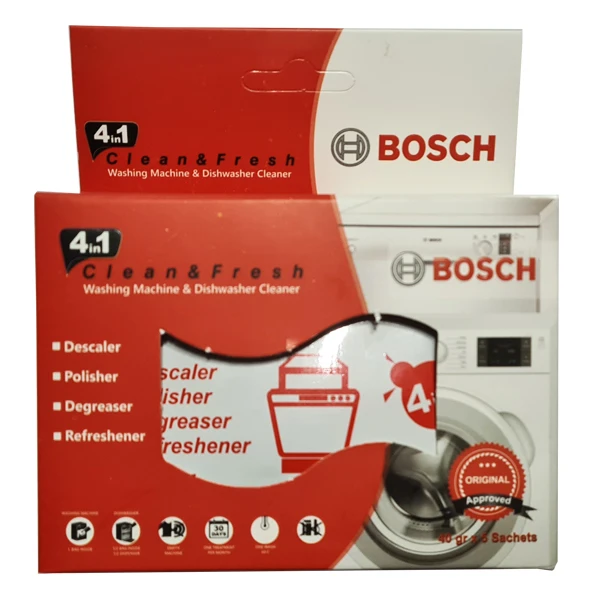 جرم گیر ماشین لباسشویی مدل Red Fresh بسته 5 عددی وزن 200 گرم